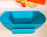 LuxBene(TM) 便利なカラフルなエコノベルティキッチン食器棚の引き出しドアゴミ箱スクラップトラップストレージボックスボウルゴミ箱ホット販売