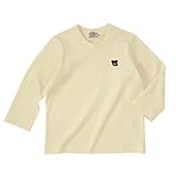 (ミキハウス)MIKIHOUSE DOUBLE.B ダブルBEveryday Double_B長袖Tシャツ 130 アイボリー（31）