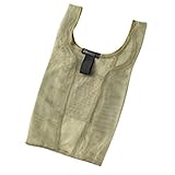 カクセー エコバッグ コンビニサイズ カーキ MB-KA 約長21×幅15×奥行28cm