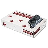 Industrial Strength Commercial Can Liners, 10 gal, .35mil, Black, 500/Carton (並行輸入品)