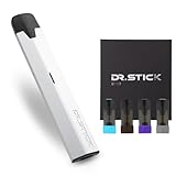 ドクタースティックタイプX 電子タバコ スターターキット ニコチンなし シガノン®︎配合 | 本体＋フレーバー4種 (シガー/メンソール/ブルーメンソール/コーヒー)