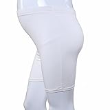 Plus Nao(プラスナオ) マタニティウエア マタニティレギンス レギパン レギンスパンツ スパッツ ショートパンツ シンプル 無地 アジャスタ - ベージュ