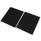 uxcell　サンドペーパー　紙ヤスリ　120グリット　スクエア研磨剤　23cm x 28cm　5個