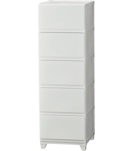 Amazon｜JEJアステージ(JEJ Astage) 収納ケース グリーン ワイド 5段