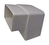 角エルボ ホワイト 45X30