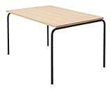 コクヨ   ミーティングテーブル DAYS OFFICE PILE PIPE XY-TPP128E6AMC1 幅120×奥行80CM 天板グレイ