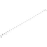 HEIAN SHINDO つっぱり棒 ジャッキ式超強力タイプ ホワイト 幅190~280cm 耐荷重24~5kg パイプ直径3cm RTW-190 平安伸銅工業