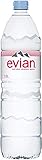 [訳あり(賞味期限 2021年6月30日)]伊藤園 evian(エビアン) ミネラルウォーター 1.5L×12本 [正規輸入品]