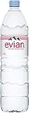 [訳あり(賞味期限 2021年10月31日)]伊藤園 evian(エビアン) ミネラルウォーター 1.5L×12本 [正規輸入品]