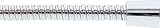 Delta Faucet U495D-60-PK Universal Showering Components Stretchable Metal Hose, Chrome [並行輸入品]