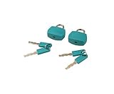 Pack Of 2 Assorted Coated Padlock