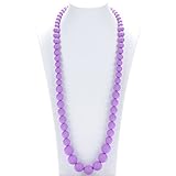 Consider It Maid Silicone Teething Necklace for Mom to Wear - FREE E-BOOK - BPA FREE and FDA Approve