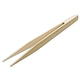 SODIAL(R) 竹の功夫茶器ピンセット左門脈さい部の木材の色、質感