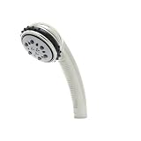 Rohl B00055PN Bossini Five Function Value-Flow Handshower with 1/2-Inch Male Connection, Polished Ni