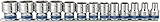 KT Pro Tools A4501MR 1/2 Drive 6-Point Socket Set by KT Pro Tools