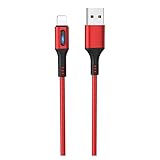 日本トラストテクノロジー hoco U79 オートオフケーブル for Type-C レッド U79-AOFFTC-RD