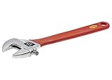 Aven 21190-10G Adjustable Stainless Steel Wrench with PVC Grips, 10 by Aven