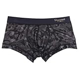 [グレイブボールト] ローライズ ボクサーパンツ メンズ 下着 Love camouflage 3051911 ブラック L