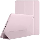 DuraSafeケース iPad 10.2インチ 9 8 7 2021 2020 2019 [ iPad 第9世代 / 第8世代 / 第7世代 ] A2602 A2604 A2270 A2197 A2603 A2428 A2429 スマート 三つ折り 軽量 ソフト シリコン TPU バックケース - ピンク