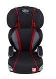 GRACO (グレコ) チャイルドシート ジュニアシート Logico LX Comfort(収納式カップホルダー付き) [並行輸入品] (BLACK/RED)
