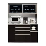 日本製 幅150cm オープンダイニングボード レンジ台 完成品【開梱設置付き】