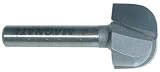 Magnate 7801 Bowl & Tray Plunge Router Bits - 1/4 Radius; 3/4 Cutting Diameter by Magnate