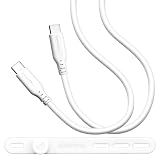 ラスタバナナ 充電ケーブル iPhone15 用 やわらか Type-C to Type-C USB3.2 gen1 1.0m チャコールグレー R10CACC3A07CGRY