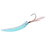 ハヤブサ（Ｈａｙａｂｕｓａ）ＢＳ５１１ショアトローリング フラッシュ弓角 ２本入 １．ライトブルーイワシ