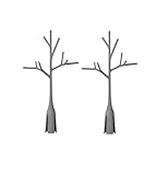 Boon Twig Grass and Lawn Drying Rack Accessory, Warm Grey, 2 Pack, by Boon [並行輸入品]