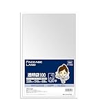 【パッケージランド】 A4 透明封筒 (テープ付き) 100枚 厚み30ﾐｸﾛﾝ 225×310+30mm