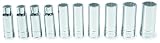 Urrea 5400Phm 1/2-Inch Blow Molded Case 12-Point Deep Drive Chrome Socket Set, 10-Piece by Urrea