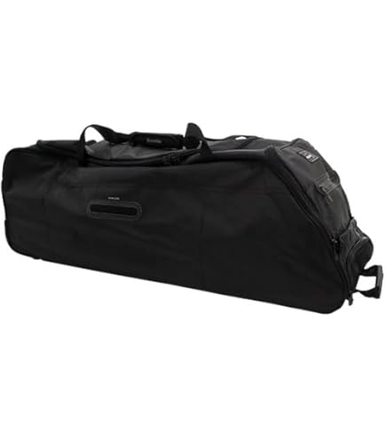 Amazon | キャスター付き大型キャッチャーギアバッグ、バット4本用