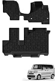 LUCKEASY ホンダ N-BOX/N-BOXカスタム JF3型 JF4型 専用 3Dフロアマット エヌボックス H29.9-現行 立体カーマット