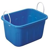 （まとめ） サンコープラスチック キングタブ 角型 36L ブルー 1個 【×4セット】 生活用品 インテリア 雑貨 日用雑貨 掃除用品 top1-ds-1577086-ak [簡易パッケージ品]