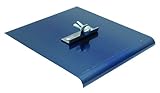 QLT By MARSHALLTOWN 3772 3/4-Inch Radius, 7/8-Inch Lip 9-Inch by 4-Inch Blue Stainless Steel Walking