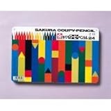 サクラクレパス FY24 クーピーペンシル24色(缶入)