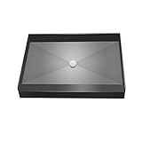 タイルRedi USA 3460 C-pvc RediベースSingle縁石シャワーでパンセンターDrain、34 " D x 60 " W