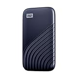 SANDISK(サンディスク) WD ポータブルSSD 2TB ブルー USB3.2 Gen2 Type-c My Passport 最大読取り1050 MB/秒 メーカー5年保証 WDBAGF0020BBL-WESN 国内正規代理店品