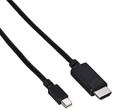エレコム Mini DisplayPort (オス) - HDMI (オス) 変換ケーブル 2m ブラック AD-MDPHDMI20BK