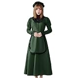 [ブライトララ] ハロウィン コスプレ 仮装 洋館メイド メイド服 ロング ハロウィンコスプレ 大人 cos013-XL