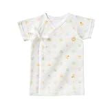 ミキハウスファースト 短肌着 60cm 天竺動物プリント 40-2158-956