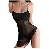 [OLYOLY] 過激な透け セクシー ベビードール 大きいサイズ エッチな コスプレ 下着 部屋着 キャミソール ネグリジェ ワンピース ランジェリー (02 白)