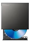 ロジテック ポータブルDVDドライブ USB3.2 (Gen1) 書き込みソフト付 Type-A Type-C ブラック LDR-PWA8U3CLBK