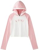 [エックスガール] ラグランロングスリーブフーディー RAGLAN L/S HOODIE 105251013003 WHITE S