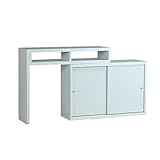 arne テレビ台 コーナー ハイタイプ 伸縮 完成品 パソコンデスク キャビネット T+D 90S引戸 ホワイト