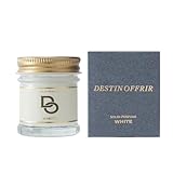 DestinOffrir 練り香水 ソリッドパフューム 20g ホワイト レディース メンズ 香水 フレグランス 日本製