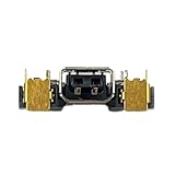 耐久性のある金属パワージャックソケット New 2DS XL 3DS 3DS XL/LL コンソール充電ドックポート充電コネクタ交換用電源充電ソケット New 3DS