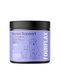 FOURFLAX(フォーフラックス) シニア・サポート(犬猫兼用) 200g -高齢の犬や猫の栄養サポートパウダー-