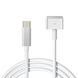 Sisyphy Type C USB C 磁気充電ケーブル 1m MacBook Air Pro T-Tip互換 変換 PD 充電器【要PD60W 61W 65W 87W 最大100WUSB-C充電器必要】【対応機種要確認 】（2012 中期以降の磁気第２世代モデル 11、13インチ 対応）（第１第３世代非対応）