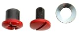 シルキー ズバット用部品 300・330mm 赤色/金属製 ネジ882-03 旧品番102-05